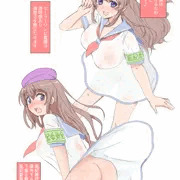 セーラーワンピ制服の風紀委員