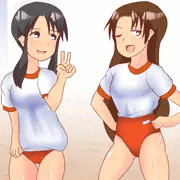 教師たるもの率先してブルマを着用