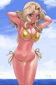 金ビキニのおケイさん
