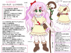リリーティアちゃん設定画