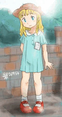 ブロンド娘