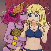 ほっぺにキス