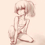 細い子