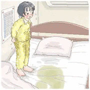 新しいベッドに