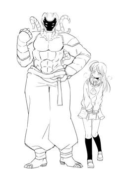 人外と少女