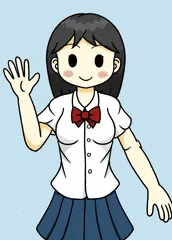 髪下ろしてみた地味モブ