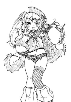 一週間バッチさんを描き続けた。