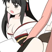 長波さまにあっちのほうのコスプレをさせて後から(若干修正)