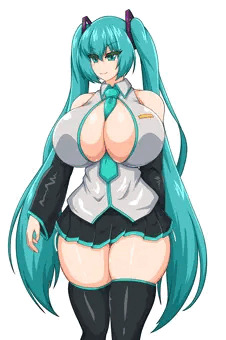 ムチムチなミクさん