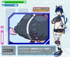戦闘エロRPG風_乳首責め