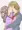 百合キス。