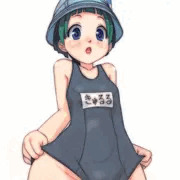 ヒトのフレンズの水辺での正装
