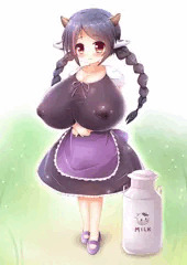 【依頼】ロリ爆乳牛娘「ブラックライト」