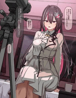 怪しいインタビューを受けるA〇Ki
