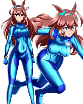 とあるバウンティハンターのスーツを着るミホノブルボン