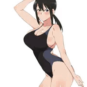 加賀美　結　競泳水着