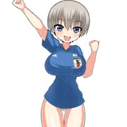 サッカー応援宇崎ちゃん