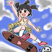 今月描いた太鼓の達人ガール