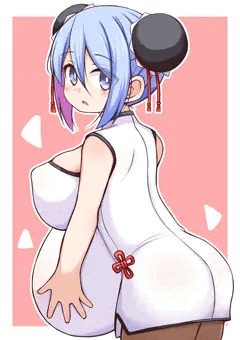 ボテ腹チーパオ
