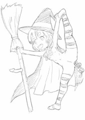 おかしてくれなきゃいたずらするぞー