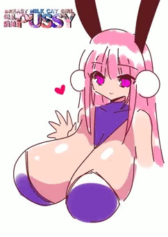 褐色爆乳兎娘ちゃん