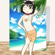 【うちのこ】おうちで水着ファッションショー 2022夏(11月)