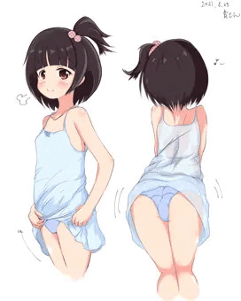 見せてくれる育ちゃん