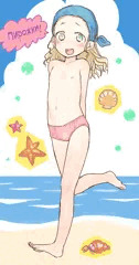 ロシア特有の浜辺スタイル