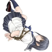 夏セーラーの縄