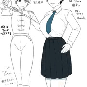 巨乳の王子様女子が教師と…