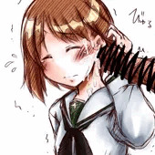 西住ちゃんの耳でしたいっ