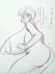 落描き。