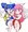 コロぱたのひまわりちゃんとももちゃん