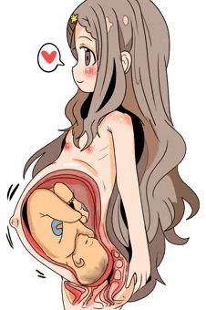 ボテ腹ここなちゃん