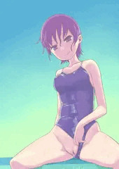 水着少女