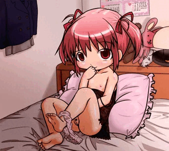 ちらりと誘惑