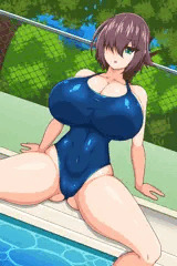 スク水衣装の友江ちゃん