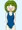 スク水糸目ちゃん（仮）（ワンドロ）