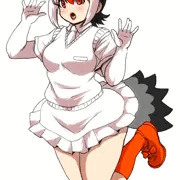 描くの苦手だからジャケット脱いでもらった
