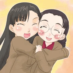 喜びを分かち合う。