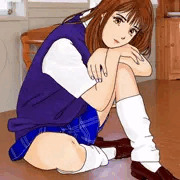ブレザー少女