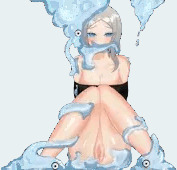 今作っている同人エロゲ「側近ちゃんとエッチな探索」スライムに襲われるHシーン