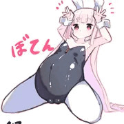 ボテ無表情バニー