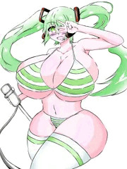 水着ミクさん