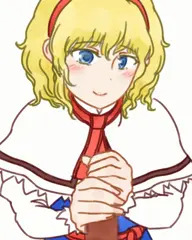 アリスが優しくしごくだけ
