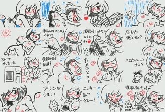 ニッキーらくがき詰めあわせ