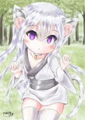 魅惑のねこポーズ