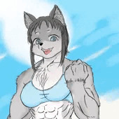 ガチムチ女子なかえでちゃん