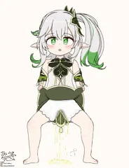 ナヒーダちゃんおもらし常識改変