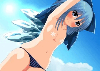【水着のあたいさいきょー♪】